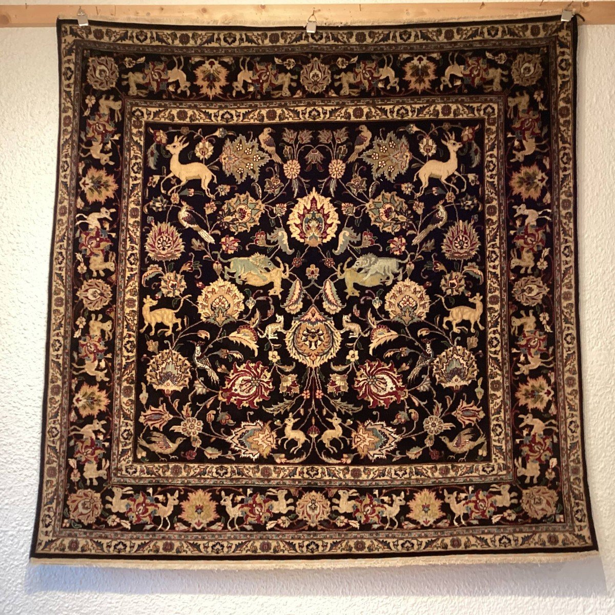 Tabriz Carpet Square Size 1.60 X 1.60