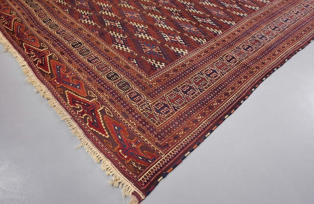 Tapis    Turkmen    Tekke  3.70  X  2.20-photo-2