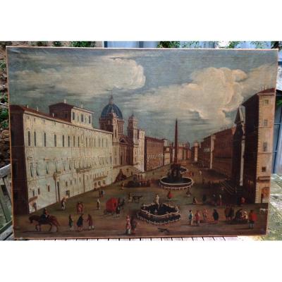 Rome Piazza Navona Painting