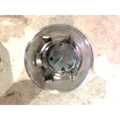 Industrial Polished Aluminum Pendant