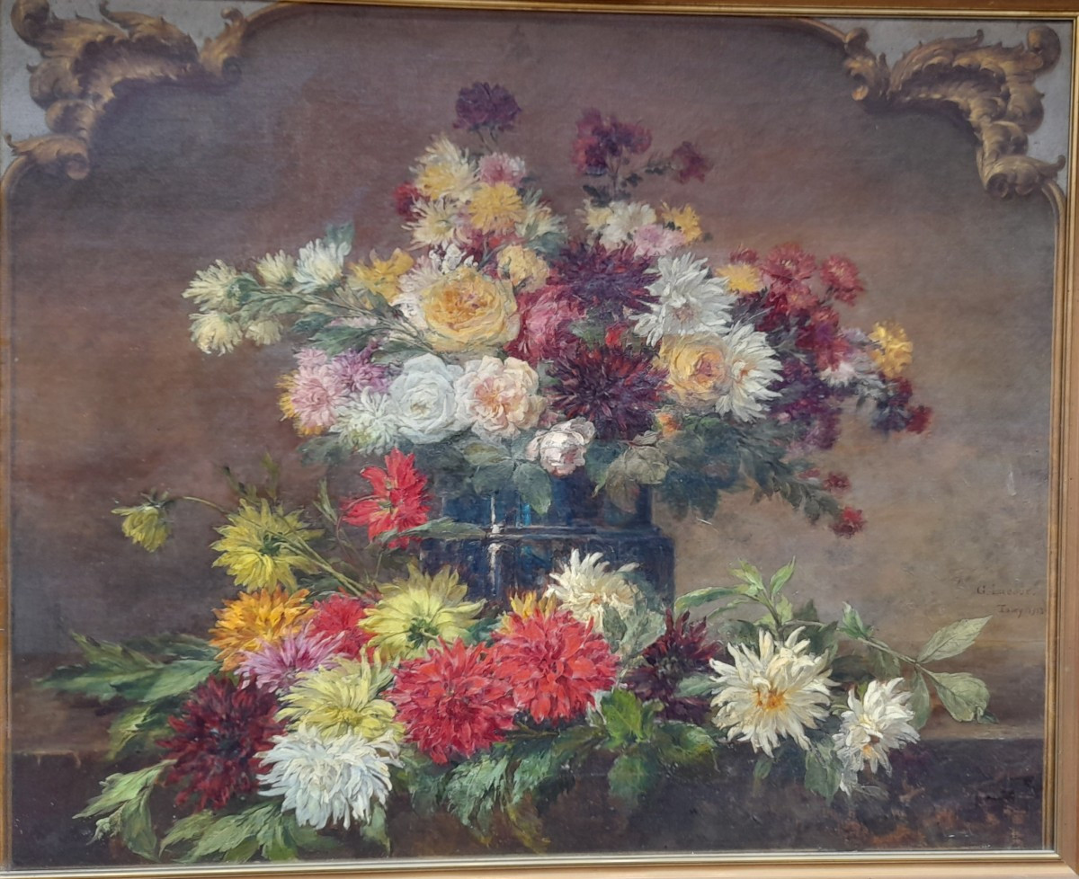 Grand Tableau De Fleurs