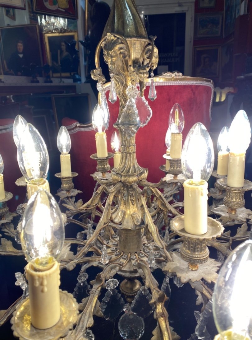 18th Century Rococo Chandelier-photo-2