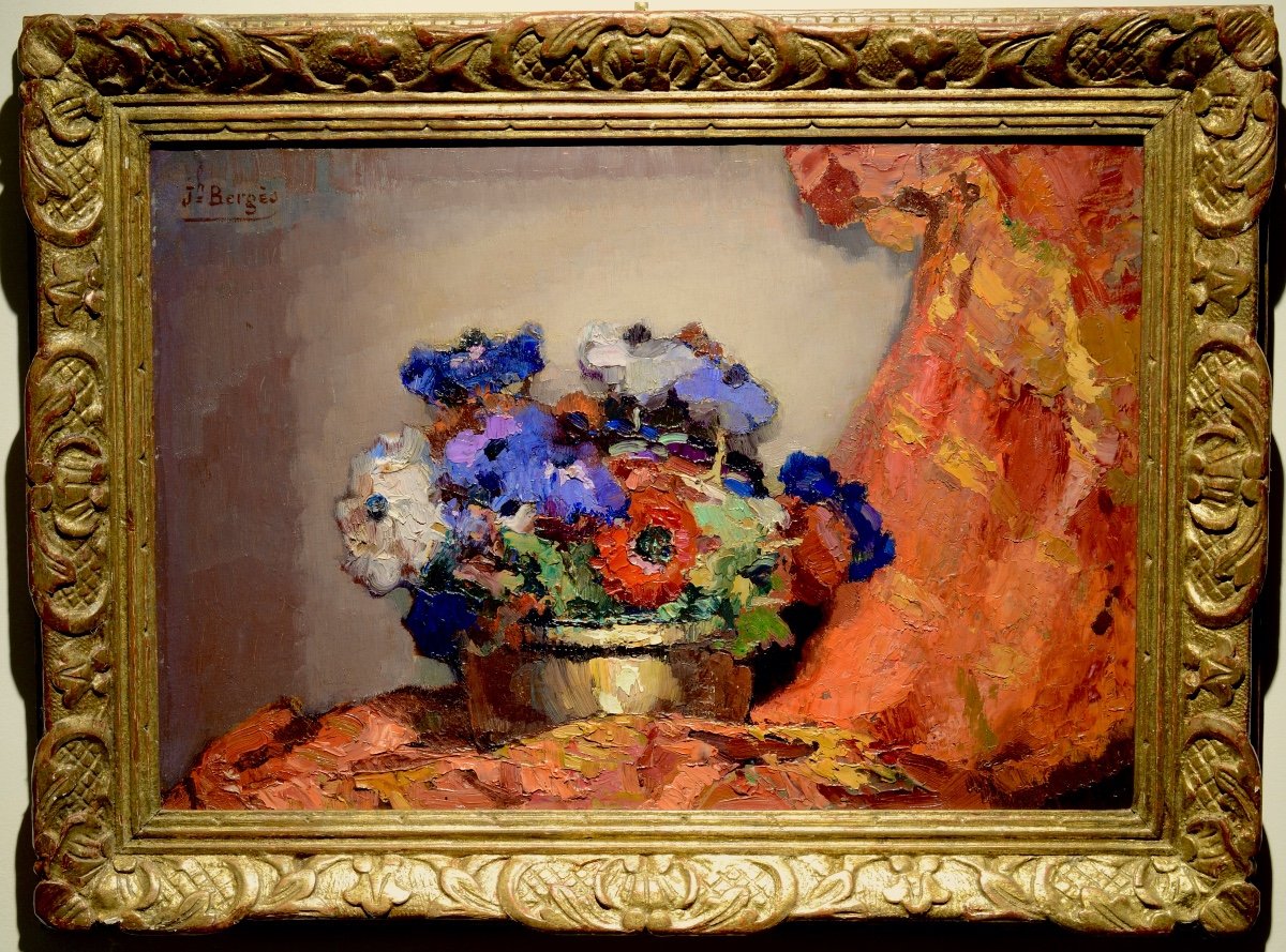 Bouquet With Saffron Drape. Joseph Berges