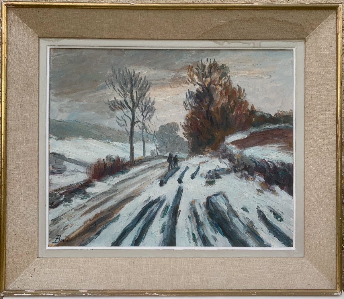 Winter Landscape Under Snow. Leonard Bordes-photo-2