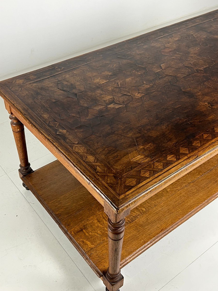 Draper Table Marquetry-photo-4