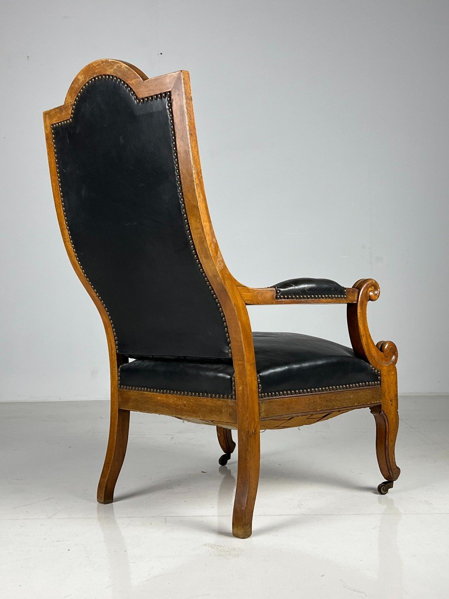 French Hooded Armchair-photo-4