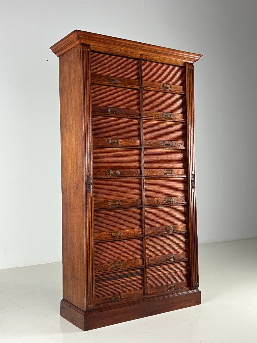 Oak File Cabinet-photo-6