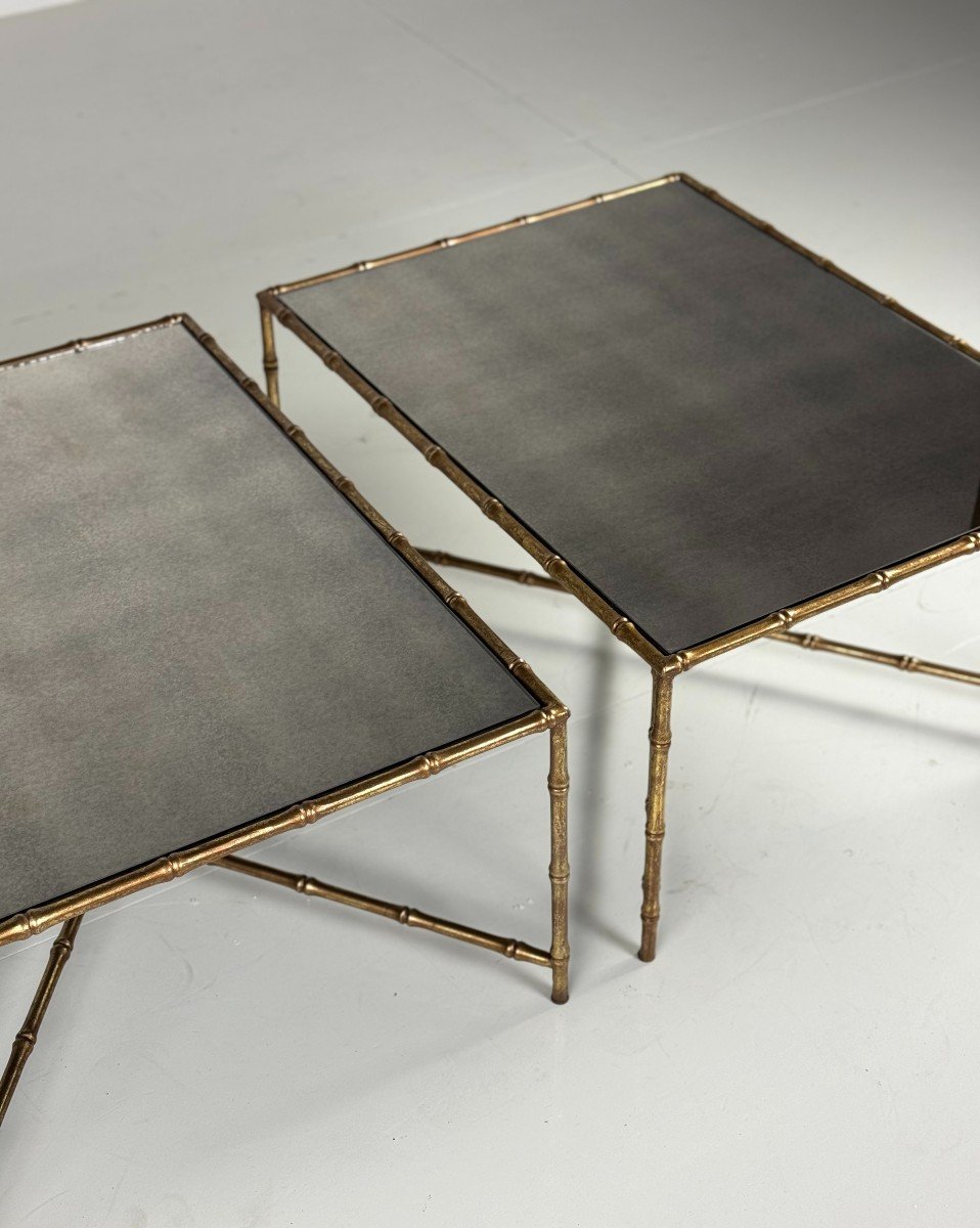 Faux Bamboo Coffee Tables-photo-8