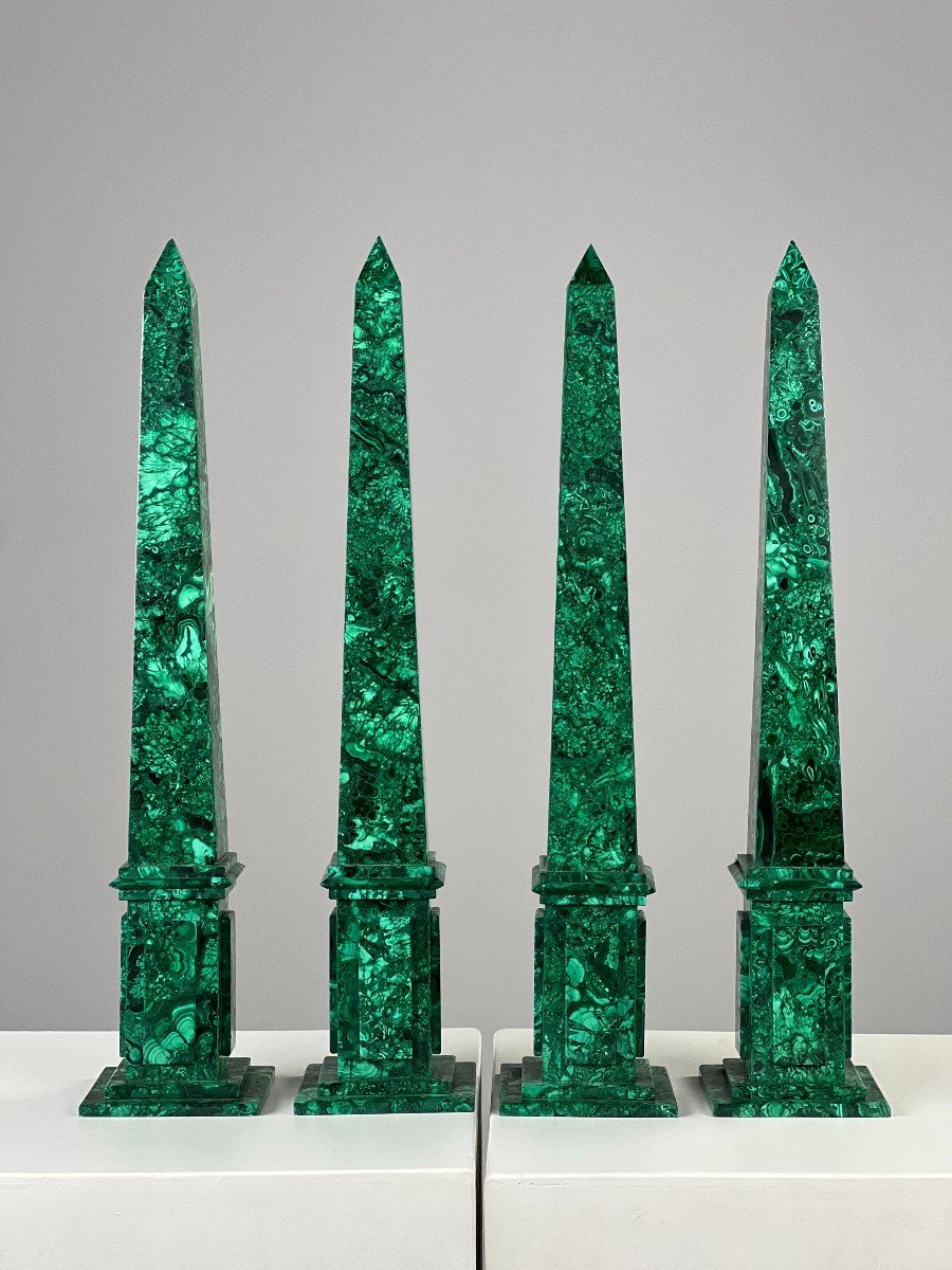 Malachite Obelisks