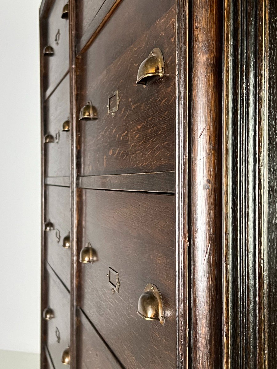 Oak Apthecary Cabinet-photo-3