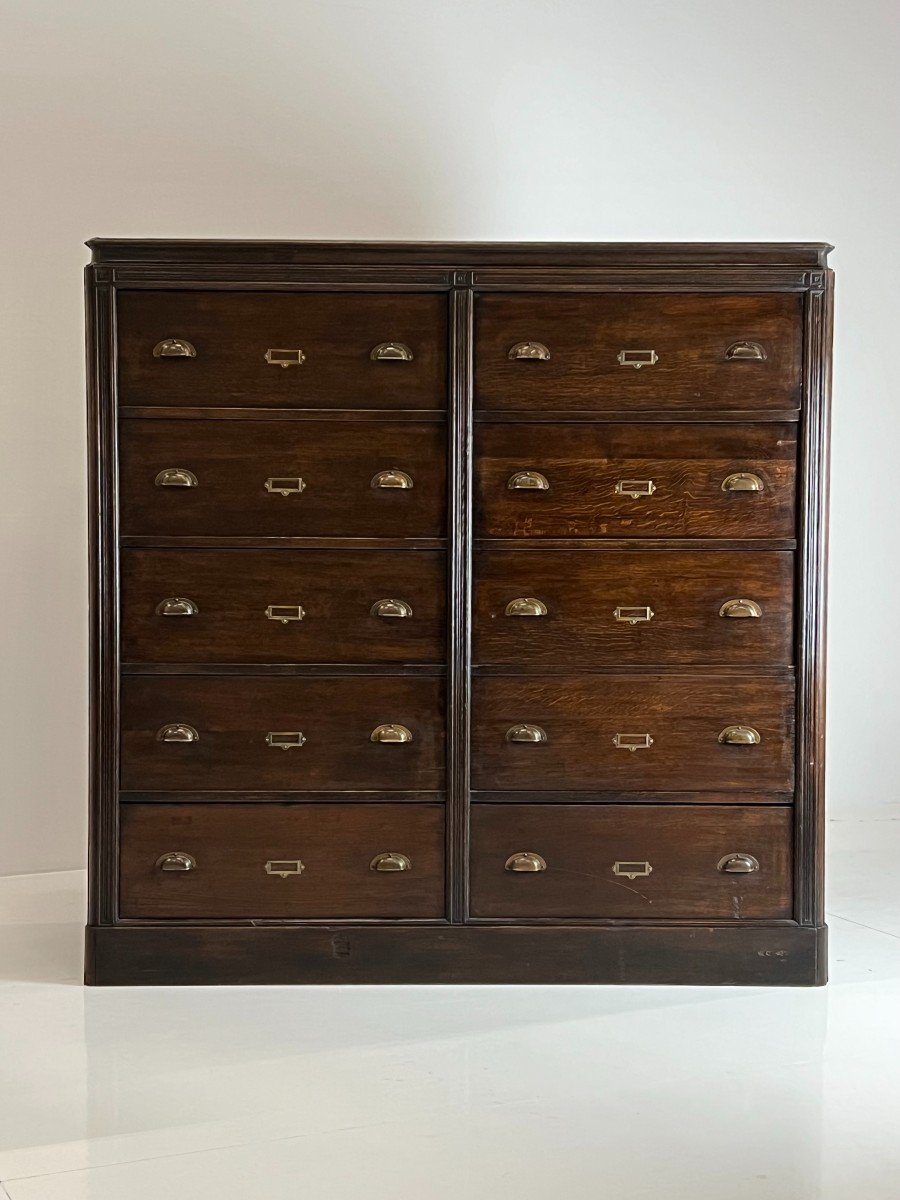 Oak Apthecary Cabinet-photo-4