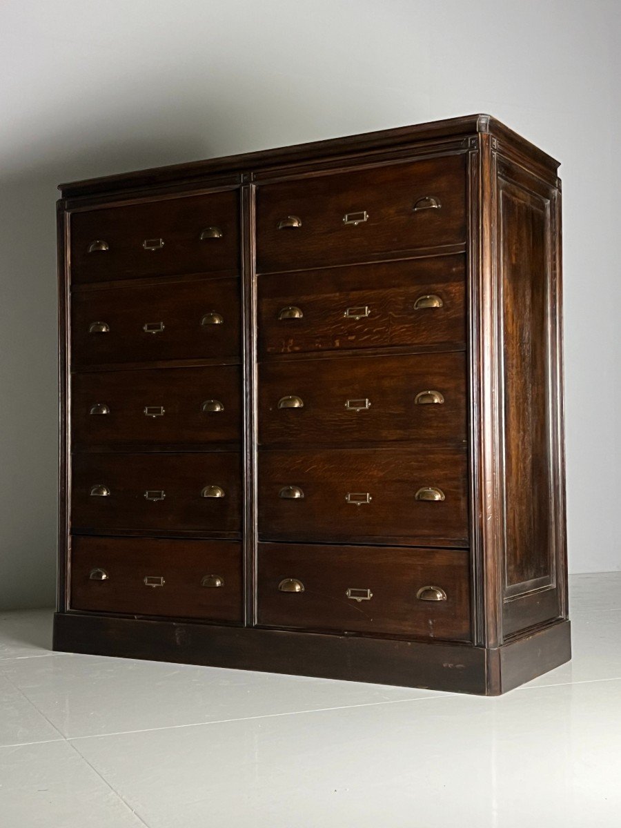 Oak Apthecary Cabinet-photo-2