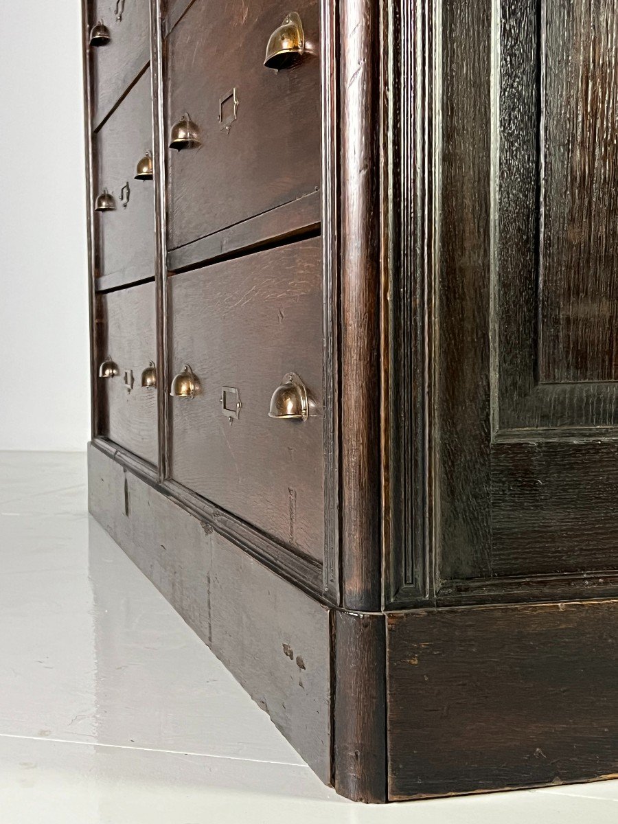 Oak Apthecary Cabinet-photo-5