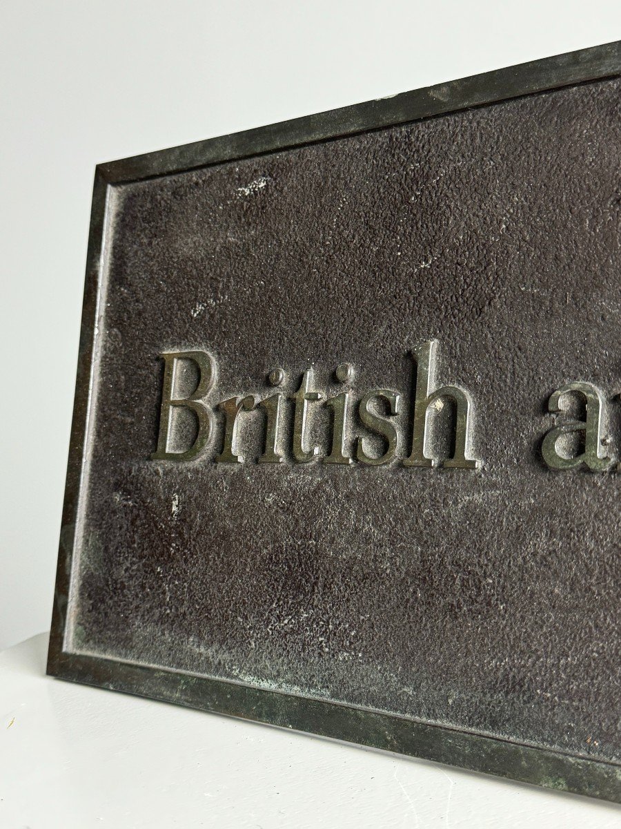 British Airways Plaque-photo-4