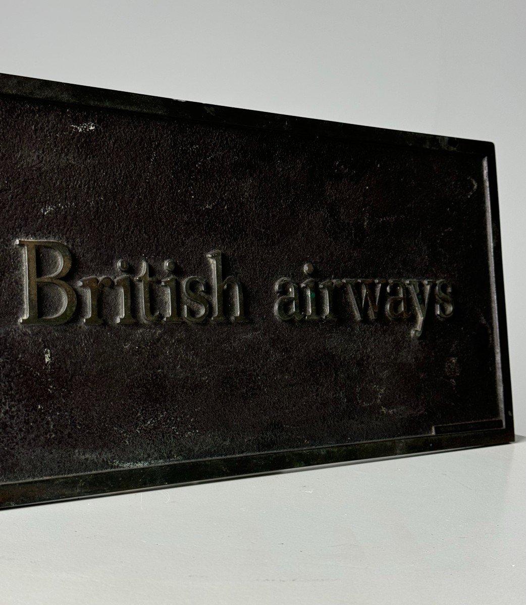 British Airways Plaque-photo-1