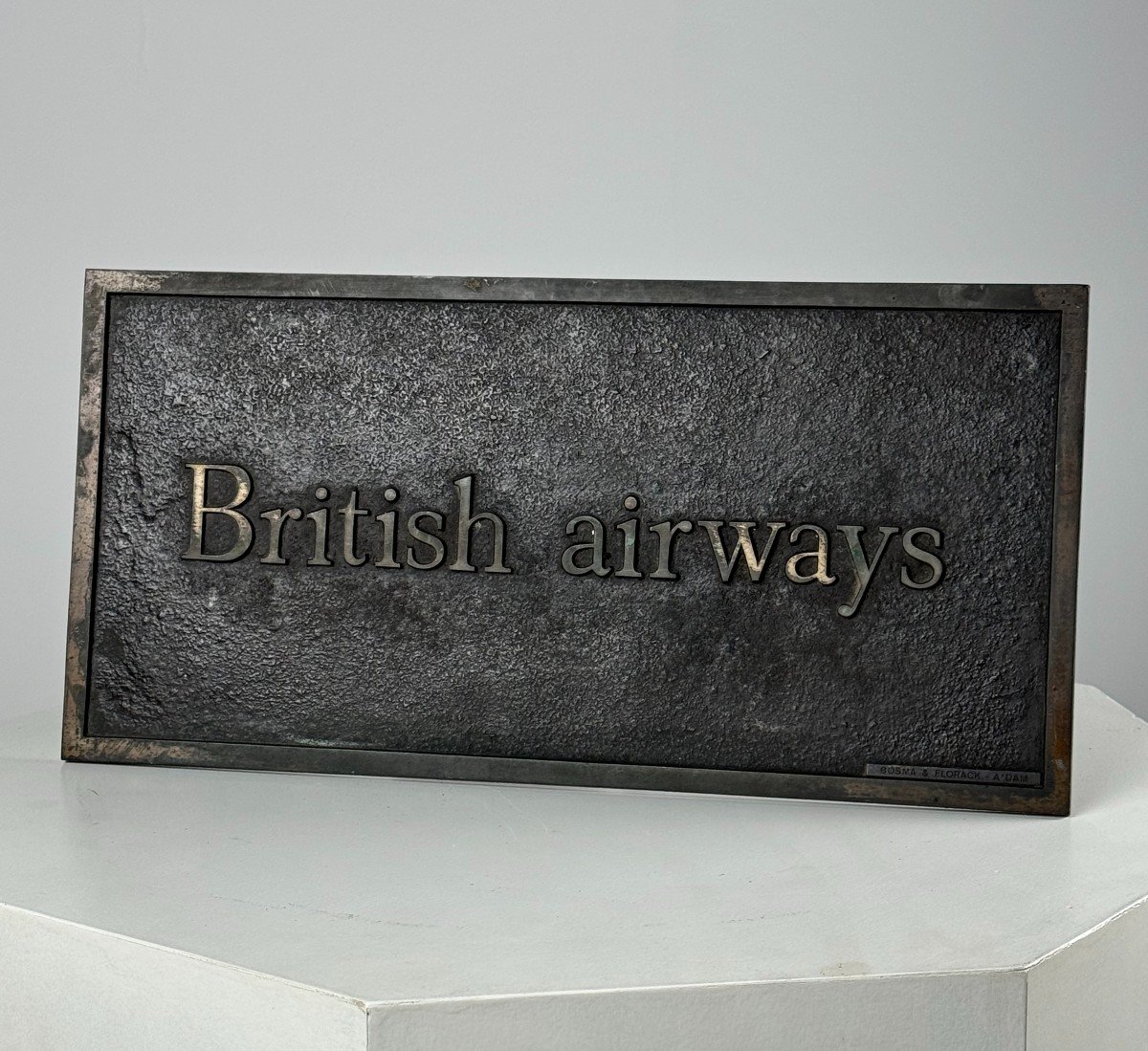 British Airways Plaque