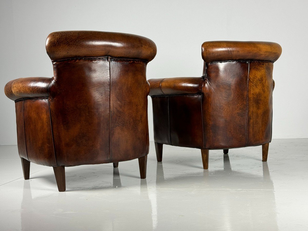 Sheepskin Club Chairs-photo-2