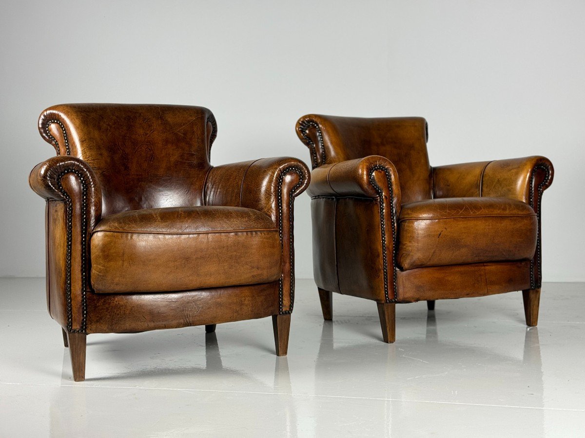 Sheepskin Club Chairs-photo-6