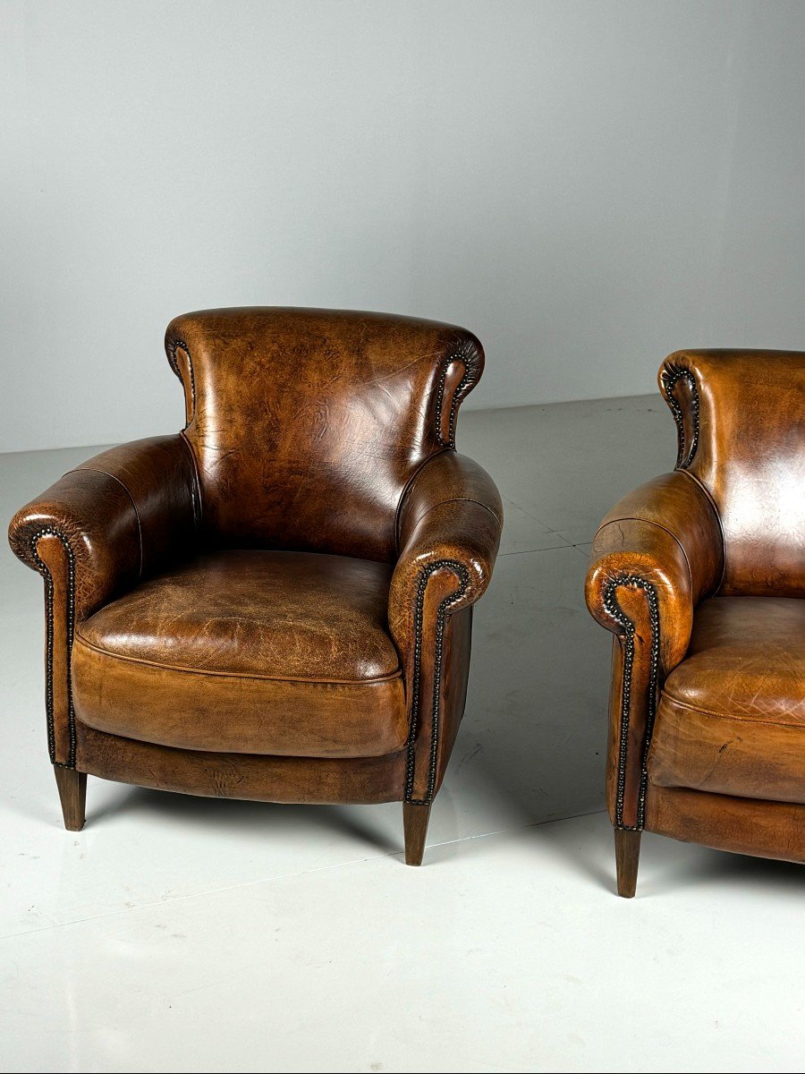 Sheepskin Club Chairs-photo-8