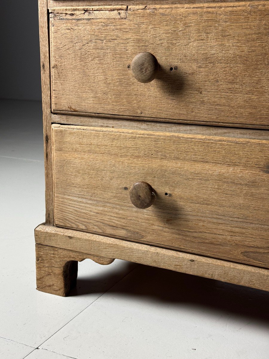 Washed Oak Chest Of Drawers-photo-4