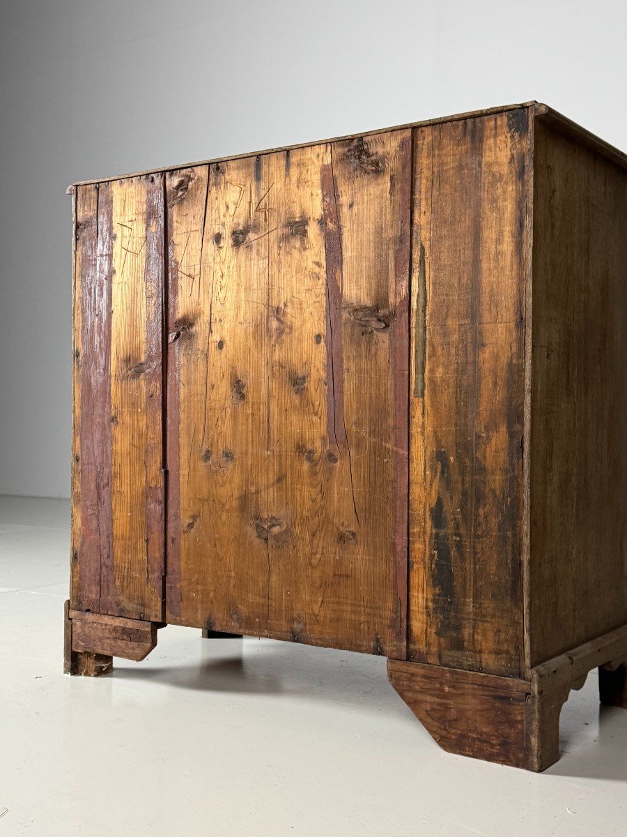 Washed Oak Chest Of Drawers-photo-1