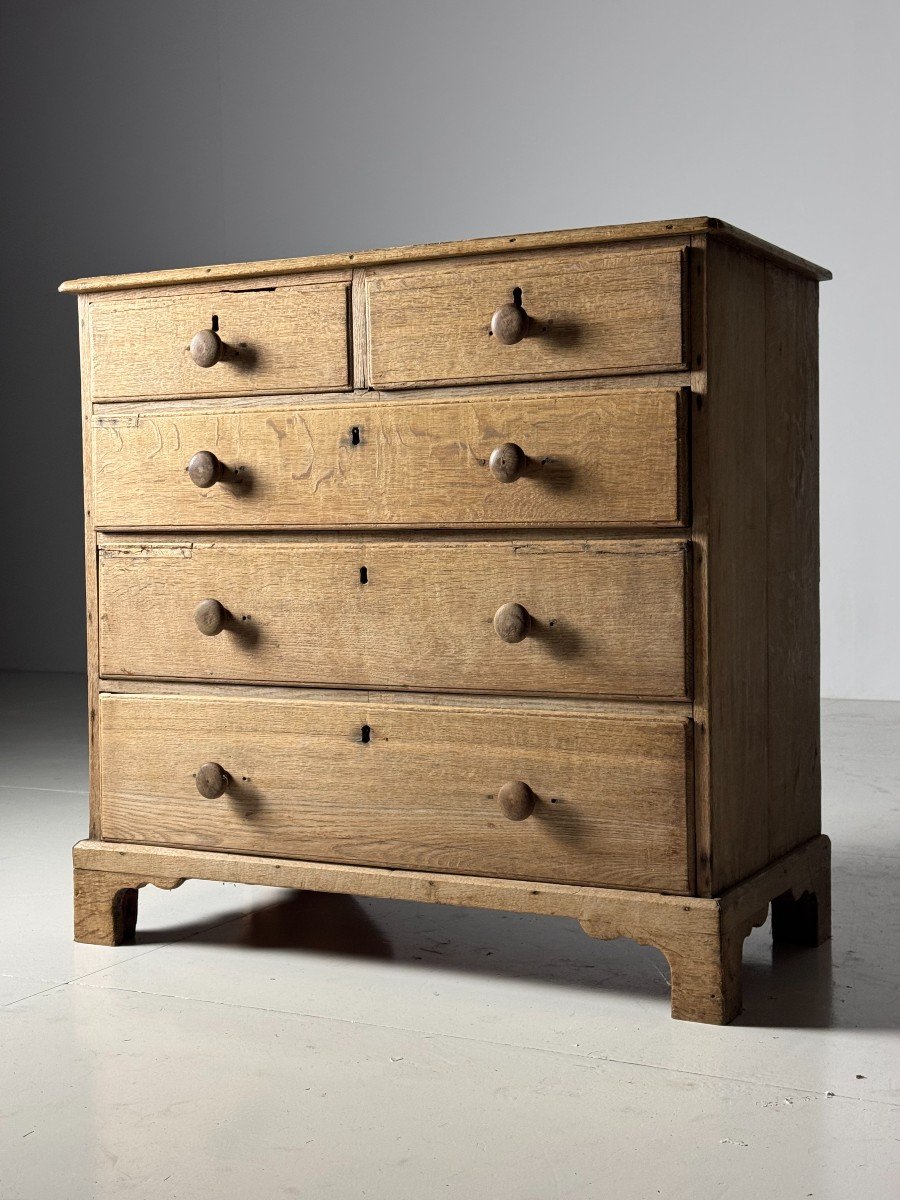 Washed Oak Chest Of Drawers