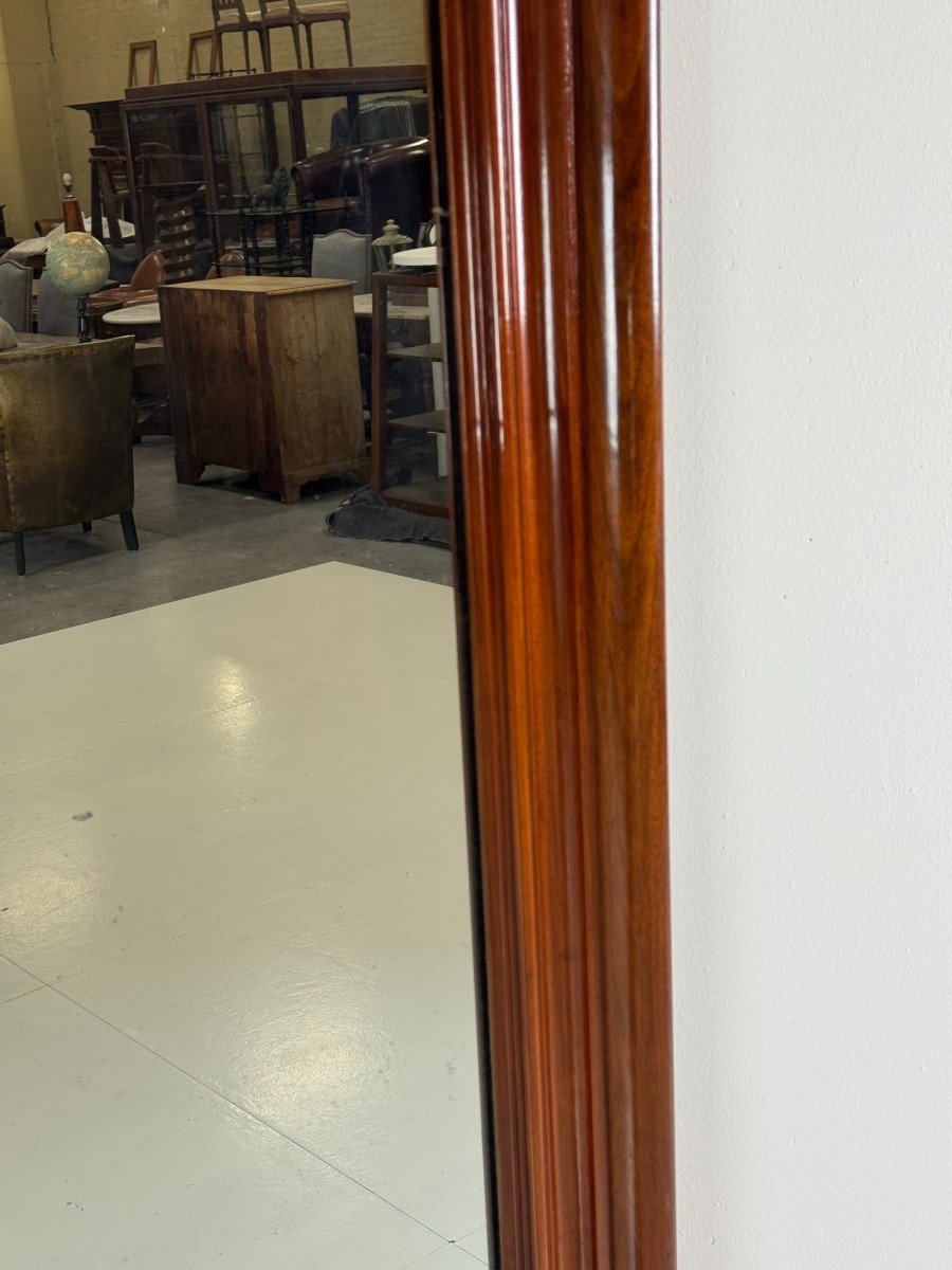 Louis Philippe Mahogany Mirror-photo-5