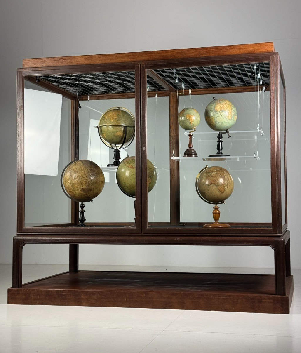 1900 Oak Museum Display Case