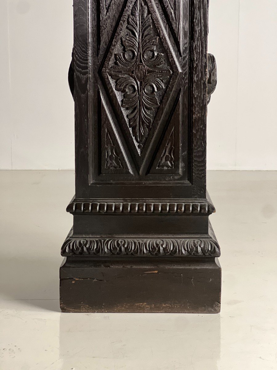 Black Column Hand Carved-photo-4