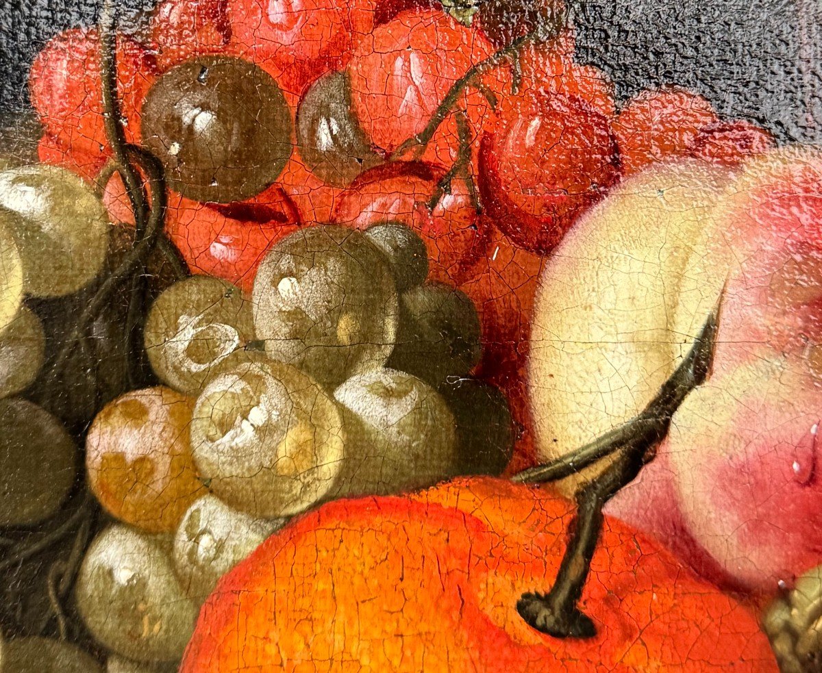 "jan Mortel (attr.) - Dutch Still Life With Fruit, Wine And Venetian Glass"-photo-3