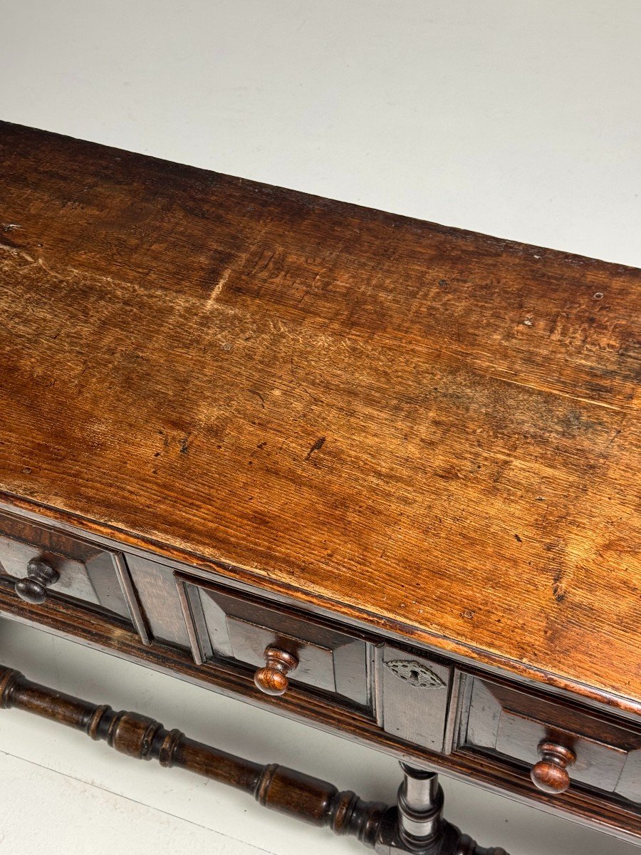 Antique English Oak Sideboard Circa 1800-photo-5