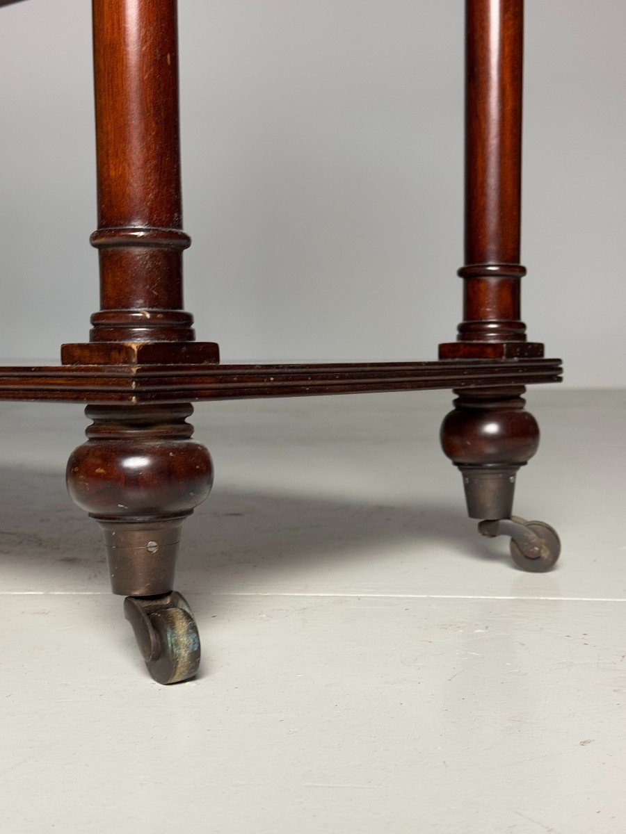 Set Of 2 Mahogany Shelves-photo-1