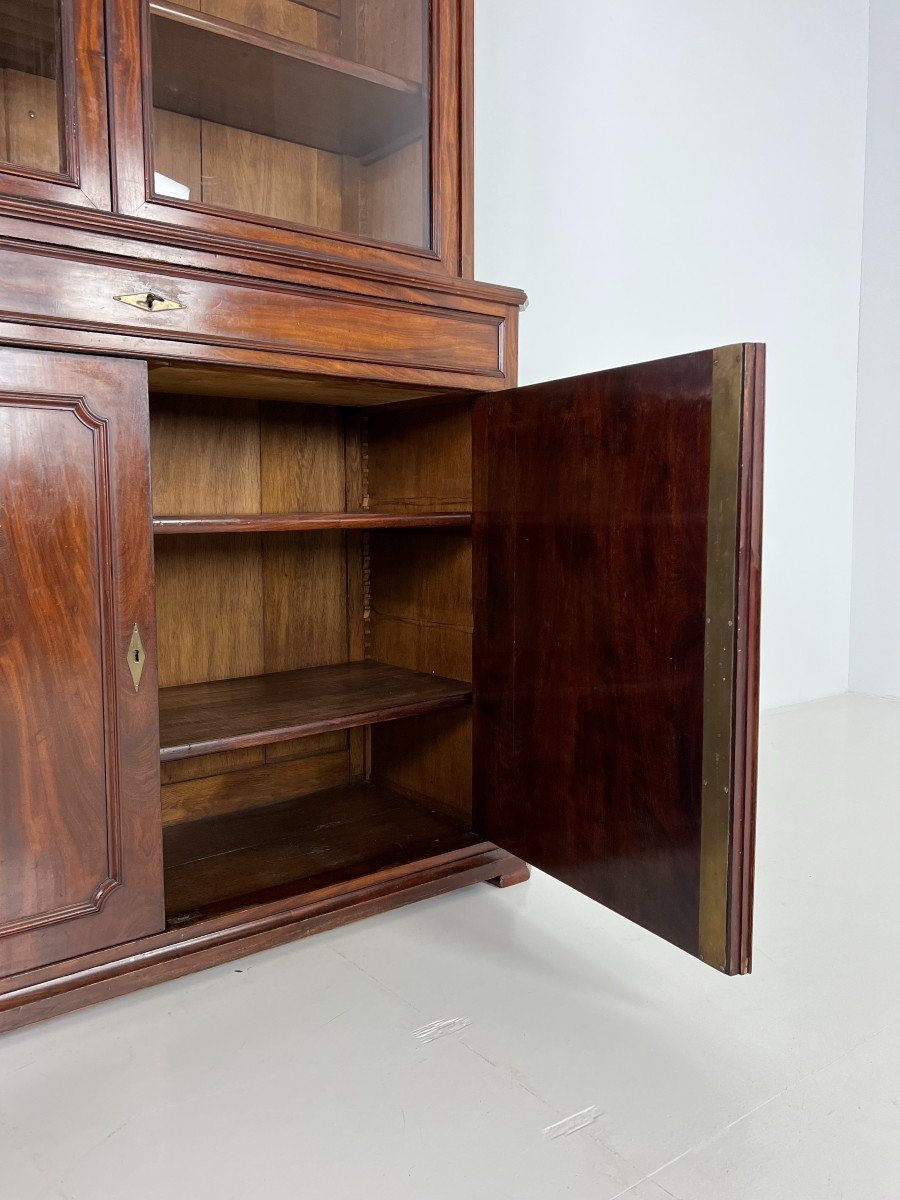 19th Century Mahogany Bookcase-photo-2