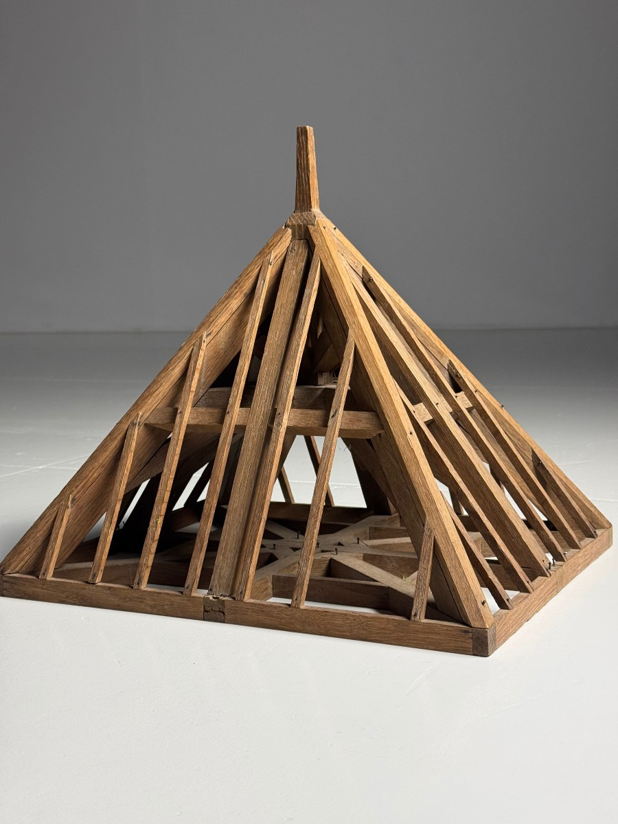 Architectural Roof Construction Model