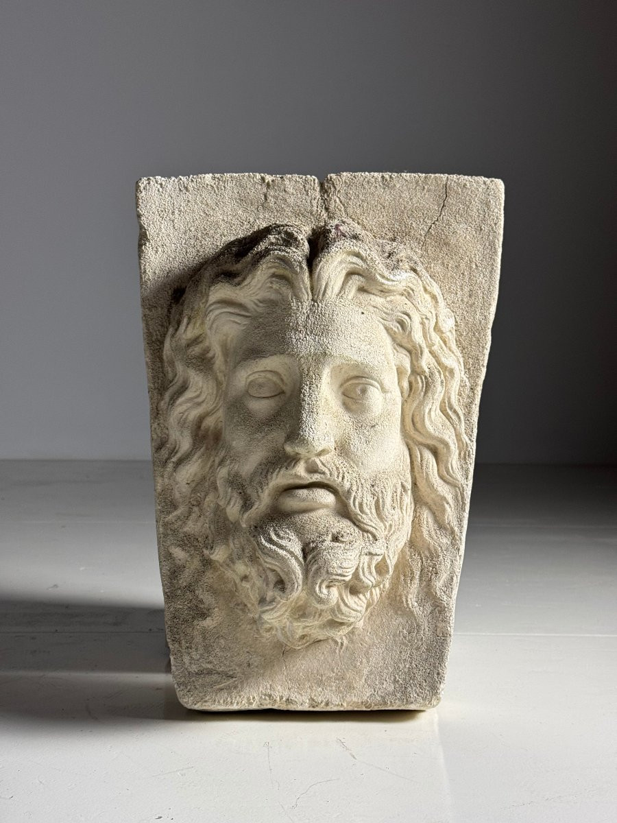 Cast Stone Statue Of The Greek God Asclepius-photo-2
