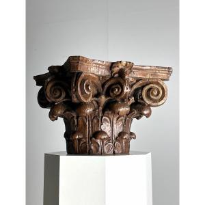 Corinthian Capital From The 18th Century