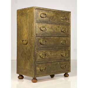 Brass Chest Of Drawers