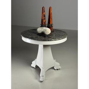 White Gueridon Table