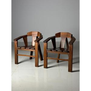 Brutalist Chairs 1960