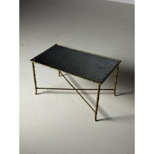 Table Basse En Faux Bambou