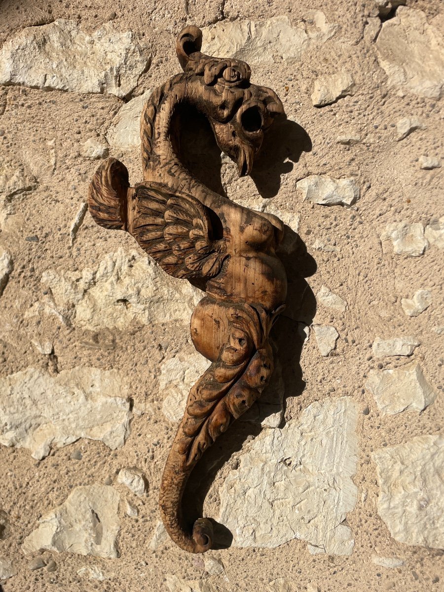 Chimera Wood Decorative Element 