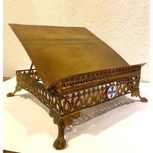 Old Table Lectern 19th Century Religious Book Stand