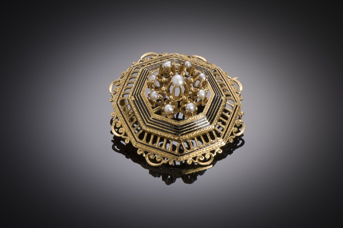 French Brooch Napoleon III Period