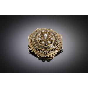 French Brooch Napoleon III Period