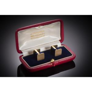 Boutons de manchette Chaumet vintage