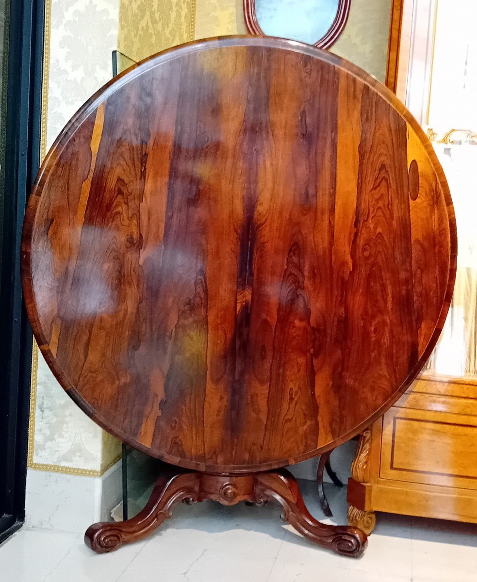 19th Century Table, In Rio Rosewood