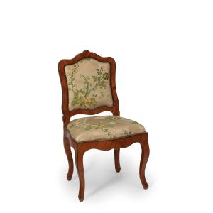 Four Elegant Louis XV Style Chairs