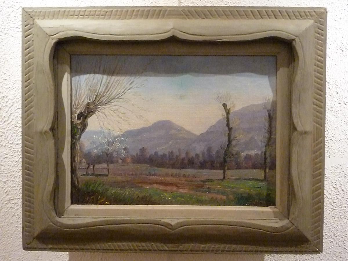 Valley Landscape By Ep Ullmann (american School)