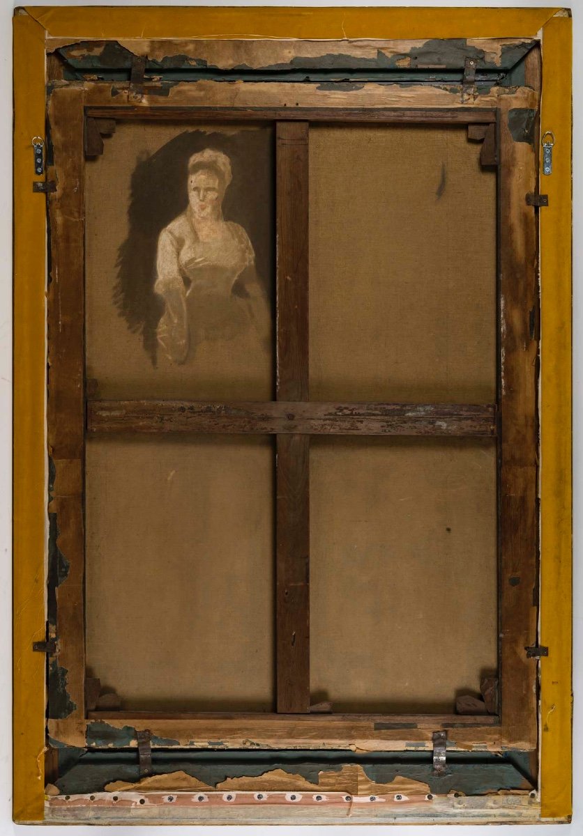 Pastel D’une Jeune Femme O’connell 1877-photo-7