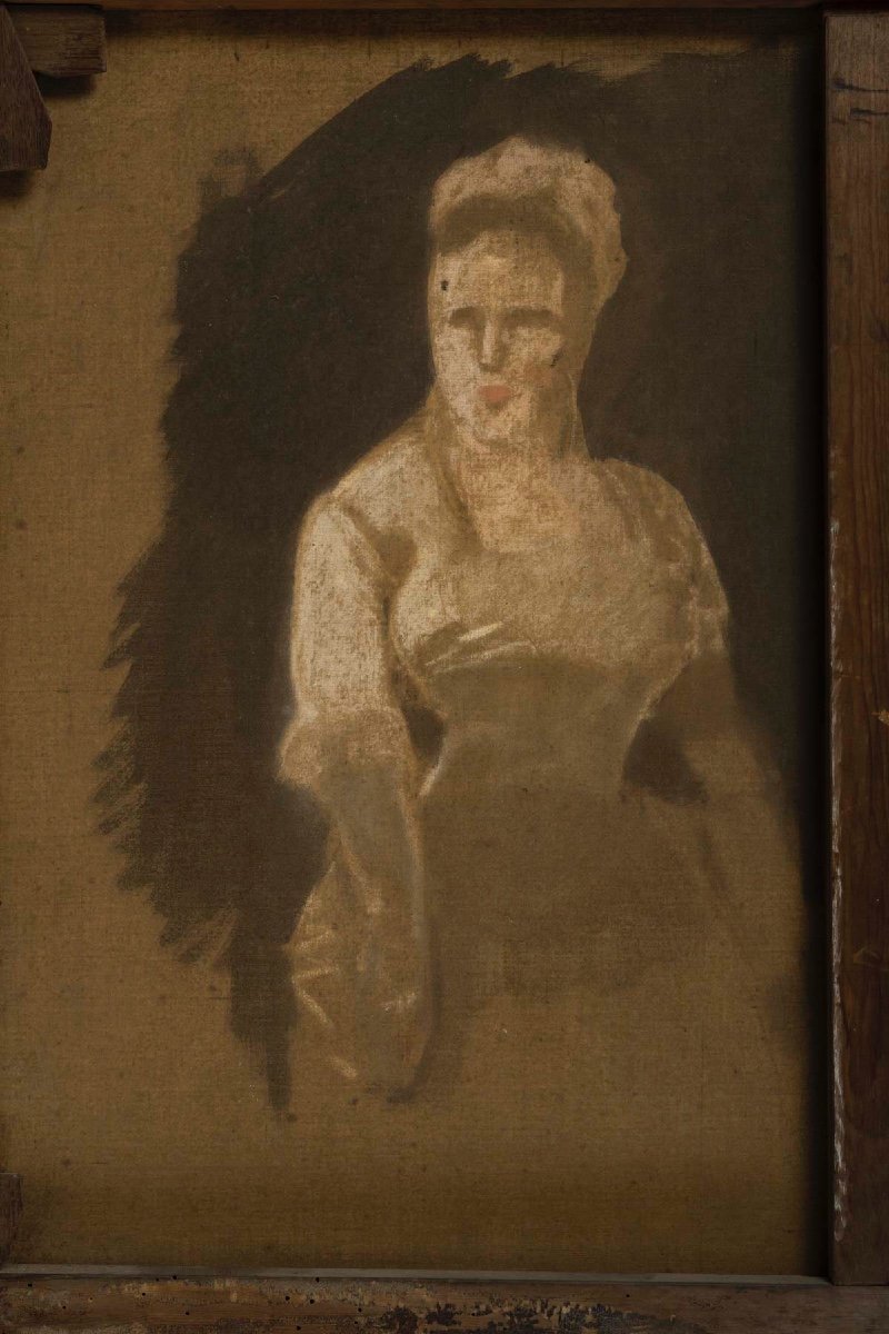 Pastel D’une Jeune Femme O’connell 1877-photo-8